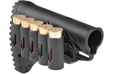 Image of FAB Defense QR Picatinny Shotgun Shell Holder, 12 Ga., Black, FX-SH5