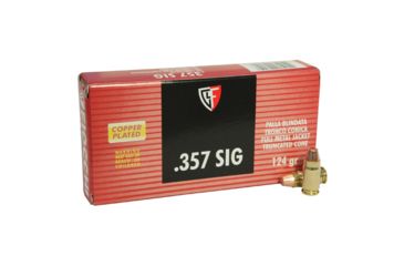 Fiocchi 357Sig 124gr FMJ /50 357SIGAP, 50