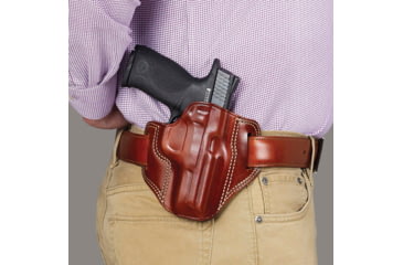 Image of Galco Combat Master Belt Leather Holster - CM652