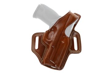 Image of Galco Fletch Concealment Leather Belt Holster, Tan, Right Hand - S&amp;W L Frame 686 4in