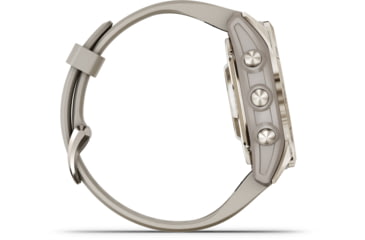 Image of Garmin Epix Pro Gen 2 - Sapphire Edition Watches, 42mm, Soft Gold w/ Light Sand Band, 010-02802-10