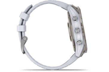 Image of Garmin Epix Pro Gen 2 - Sapphire Edition Watches, 51mm, Titanium w/ Whitestone Band, 010-02804-10