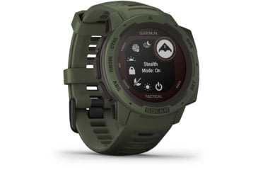 Image of Garmin Instinct Solar Watch - Tactical Edition, Moss, 010-02293-14
