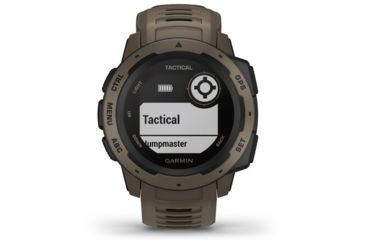 Image of Garmin Instinct Tactical GPS Watch, Coyote Tan, 010-02064-71