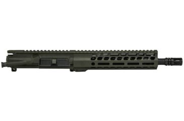 Ghost Firearms Elite Complete Upper Receiver, .300 Blackout, 10.5 inch, Pistol Length, 4150 Light HBAR Barrel, 1-8 Twist, 9 inch M-LOK Free Float Hand Guard, A2 Flash Hider, OD Green, GF105E9GFR300OD