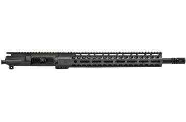 Ghost Firearms Elite Complete Upper Receiver, .300 Blackout, 16in, Pistol Length, 4150 Light HBAR Barrel, 1-8 Twist, 14in M-LOK Free Float Hand Guard, A2 Muzzle Device, Tungsten Gray, GF16E14GFR300TG