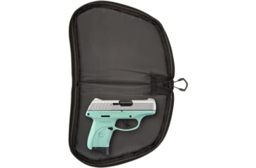Image of Girls With Guns Midnight Lockable Handgun Case, 8in Handguns, Black/Shade Blackout Camo, 8.25 in x 6.5 in, 907-8