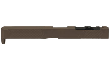 Image of Grey Ghost Precision Glock Version 4 Pistol Slide w/ RMR-DP Pro Cut, for Glock 17 Gen 3, FDE Cerakote, GGP-17-3-OC-FDE-V4