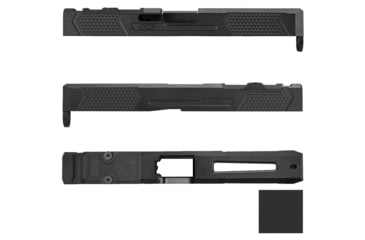 Image of Grey Ghost Precision Version 4 Pistol Slide w/ RMR-DP Pro Cut, Glock 17 Gen 4, 17-4 Stainless Steel, Sniper Grey Cerakote, GGP-17-4-OC-SG-V4