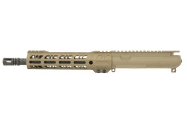 Grid Defense Complete Upper Receiver, 5.56mm, 10.5 inch, Carbine Length, 4150 Steel M4 Barrel, 1-7 Twist, A2 Flash Hider, Flat Dark Earth, GD105E9GFR556FDE