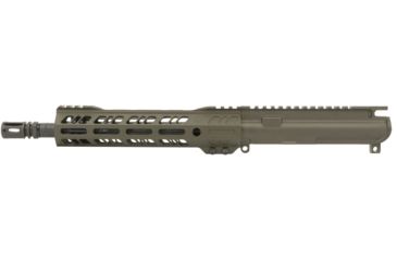 Grid Defense Complete Upper Receiver, 5.56mm, 10.5 inch, Carbine Length, 4150 Steel M4 Barrel, 1-7 Twist, A2 Flash Hider, OD Green, GD105E9GFR556OD