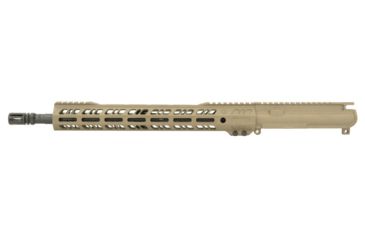 Grid Defense Complete Upper Receiver, 5.56mm, 16 inch, Carbine Length, 4150 M4 Barrel, 1-7 Twist, 14 inch M-LOK Rail, A2 Flash Hider, Flat Dark Earth, GD16E14GFR556FDE