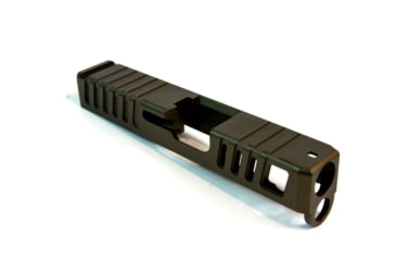 Image of Gun Cuts Juggernaut Slide for Glock 26, No Optic Cut, Midnight Bronze, GC-G26-JUG-MBR-NO