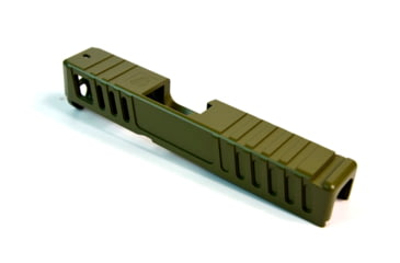 Image of Gun Cuts Juggernaut Slide for Glock 26, No Optic Cut, Noveske Bazooka Green, GC-G26-JUG-NBG-NO