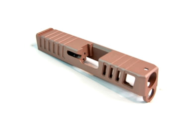 Image of Gun Cuts Juggernaut Slide for Glock 26, No Optic Cut, Rose Gold, GC-G26-JUG-RGO-NO