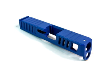 Image of Gun Cuts Juggernaut Slide for Glock 26, Optic Cut, NRA Blue, GC-G26-JUG-NBL-RMR