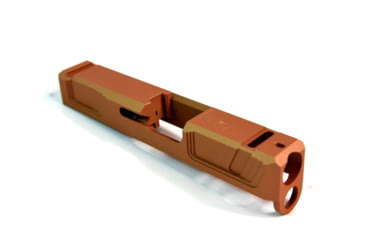 Image of Gun Cuts Raider Slide for Glock 26, Optic Cut, Copper, GC-G26-RAI-COP-RMR