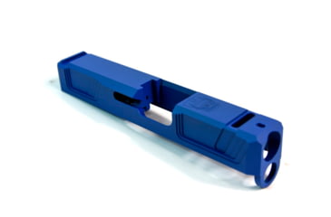 Image of Gun Cuts Raider Slide for Glock 26, Optic Cut, NRA Blue, GC-G26-RAI-NBL-RMR