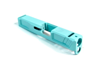 Image of Gun Cuts Raider Slide for Glock 26, Optic Cut, Robbins Egg Blue, GC-G26-RAI-REB-RMR