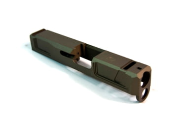 Image of Gun Cuts Raider Slide for Glock 26, Optic Cut, Smoked Bronze, GC-G26-RAI-SBR-RMR
