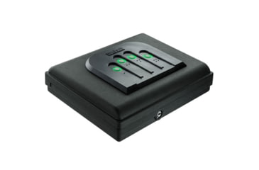 Image of Gunvault MV55019 MicroVault 550 Gun Safe, Illuminated Keypad, Manual Key, MV550-19
