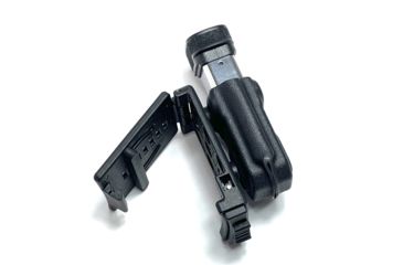 Hazmat Holster Works MC1 Single Mag Carrier, Ambidextrous, Springfield Armory Hellcat, 1.5 - 1.75in Belts, Kydex, Black, 10021