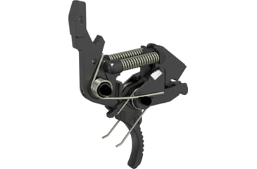 Image of HIPERFIRE Xtreme 2 Stage Mod-1 Trigger Assembly, AR-10/15/9/ SIG Sauer MPX, 3.5 - 4 lb Pull, Curved, Heavy Maganese Phosphate, Black, X2SM1