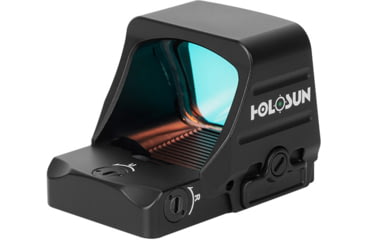 Image of Holosun HE507COMP Open Reflex Optical Sight, 2 MOA Dot, Green CRS Competition Reticle, Black, HE507COMP-GR