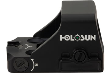 Image of Holosun HE507K-GR X2 Green Dot Reflex Sight, 1x, Green Circle Dot/ 2 MOA Dot/ 32 MOA Circle Reticles, Anodized, Black, HE507K-GR X2