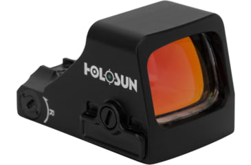 Image of Holosun HE507K-GR X2 Green Dot Reflex Sight, 1x, Green Circle Dot/ 2 MOA Dot/ 32 MOA Circle Reticles, Anodized, Black, HE507K-GR X2