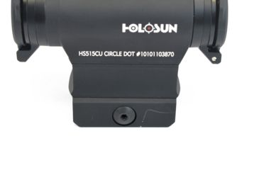 Image of Holosun PARALOW Circle Dot Sight w/High mount, Black, HS515C