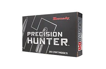 Hornady Precision Hunter .280 Remington Ackley Improved 162 Grain Extremely Low Drag - eXpanding Centerfire Rifle Ammunition, 20, SBT