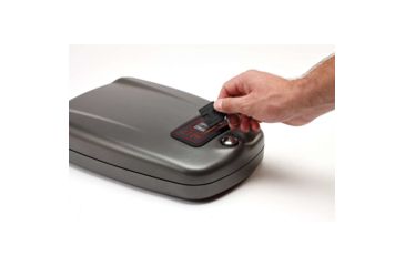 Image of Hornady RAPiD Safe 2600KP Large Lock Box Electronic RFID Safe With KeyPad, 98177