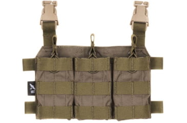 Image of HRT Tactical Gear Triple-AR Placard, Ranger Green, HRT-FP3AR1-AA-RG