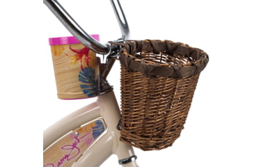Image of Huffy Single-Speed Beach Cruiser Bike - Womens, Cream/Pink, 26 inch, 76598