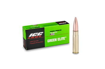 ICC Ammo Green Elite .300 BLK 140 Grain Frangible JOTM Brass Rifle Ammunition