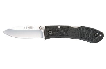Image of Ka Bar Knives Kb4062bo Dozier Folding Hunter Blaze Orange Handle Black Blade Pl