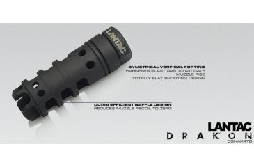 Image of Lantac DGNAK47B Drakon AK47 7.62x39mm Steel L2.66/0.866 Diameter