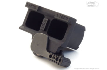 Image of LaRue Tactical Aimpoint Micro QD Mount, 1/3 Co-Witness, Black, LT660