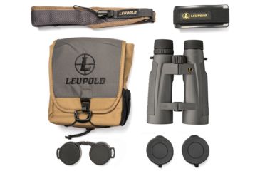 Image of Leupold BX-5 Santiam HD 15x56mm Binoculars, Shadow Grey, 172457