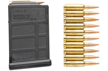 Image of Magpul Industries PMAG Magazine, Sig Cross 7.62x51mm /.308 Winchester, 10-Round, Black, MAG1169-10RD