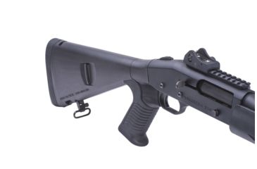 Image of Mesa Tactical Urbino Pistol Grip Stock for Mossberg 930, Limbsaver Butt, 12-GA, Black, 12.5in, LoP, 94700