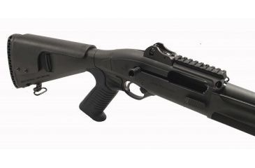 Image of Mesa Tactical Urbino Pistol Grip Stock for Beretta 1301, Riser, Standard Butt, 12-GA, Black, 12.5in, LoP, 94970