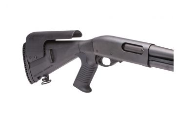 Image of Mesa Tactical Urbino Pistol Grip Stock for Remington 870/1100/11-87, Riser, Standard Butt, 12-GA, Black, 12.5in, 90080