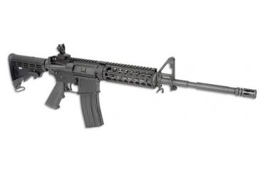 Image of Midwest Industries AR-15/M16 M-Series Two Piece Drop-In M-LOK Handguard, 9 in, Mid-Length, Black, MI-18M