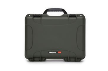 Image of Nanuk 910 Protective Hard Case, 14.3in, Waterproof, Olive, 910S-000OL-0A0