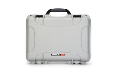 Image of Nanuk 910 Protective Hard Case, 14.3in, Waterproof, w/ Foam, Silver, 910S-010SV-0A0