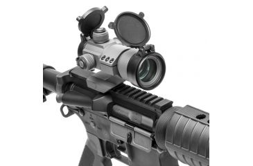 Image of NcSTAR Tactical 1X35mm Red Dot Sight w/Red,Green,Blue Dot, Urban Gray, DRGB135U