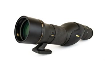 Image of Nikon 16-48x60mm ED Straight Body Monarch Fieldscope 60ED-S, Black 16102