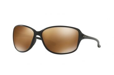 Image of Oakley COHORT OO9301 Sunglasses 930107-61 - Matte Black Frame, Prizm Tungsten Polarized Lenses